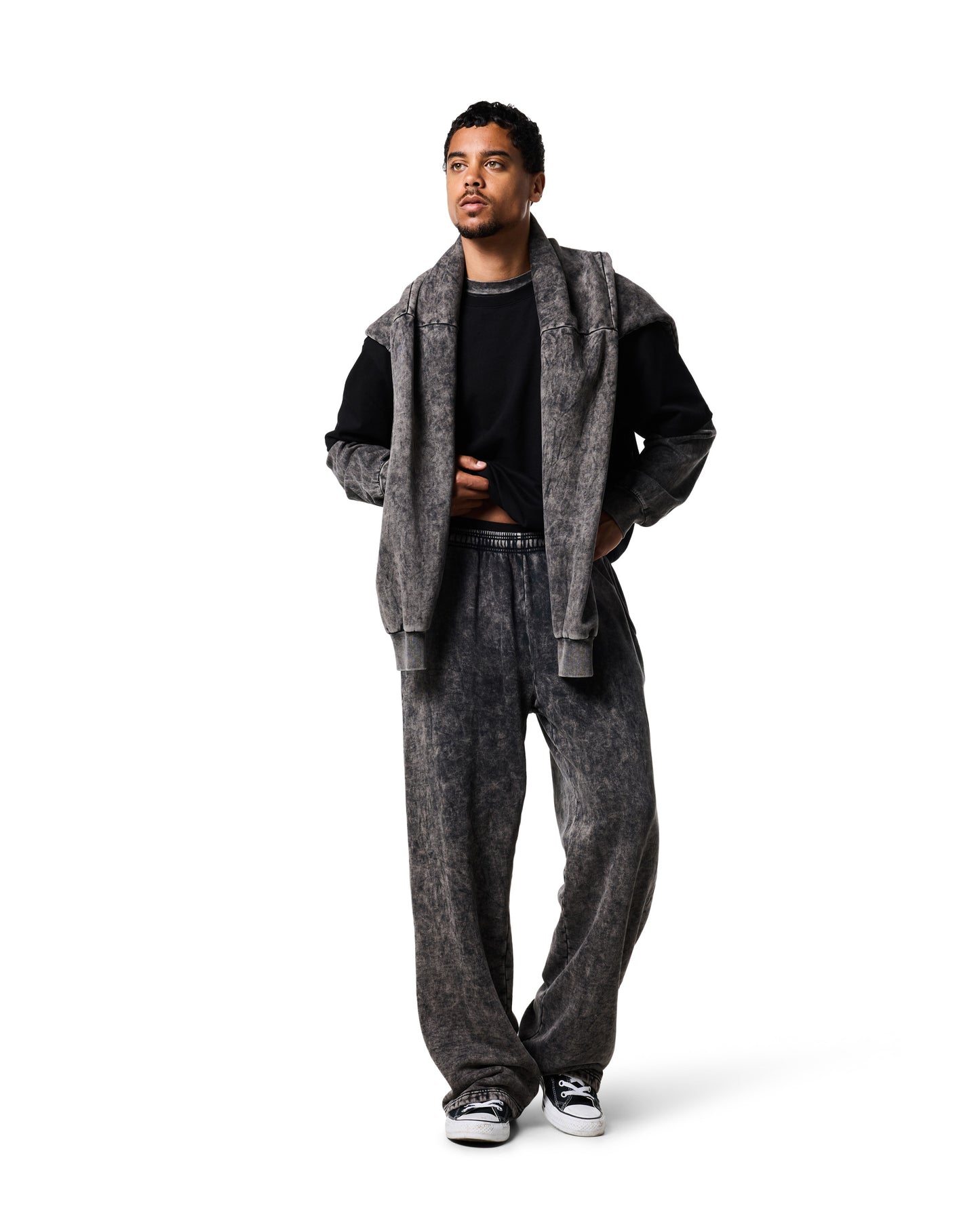 380GSM OPEN LEG SWEATPANT - PFD
