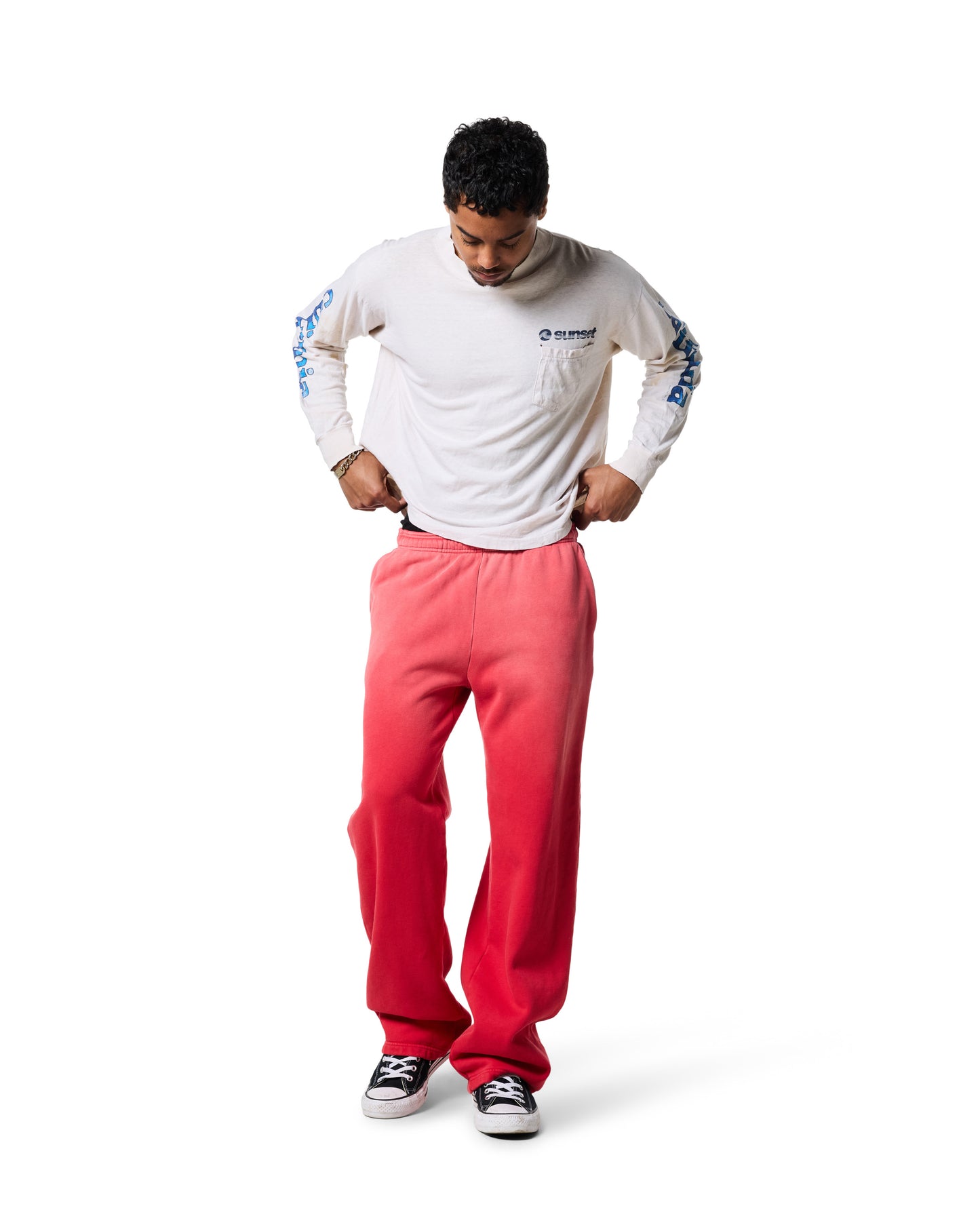 380GSM OPEN LEG SWEATPANT - PFD