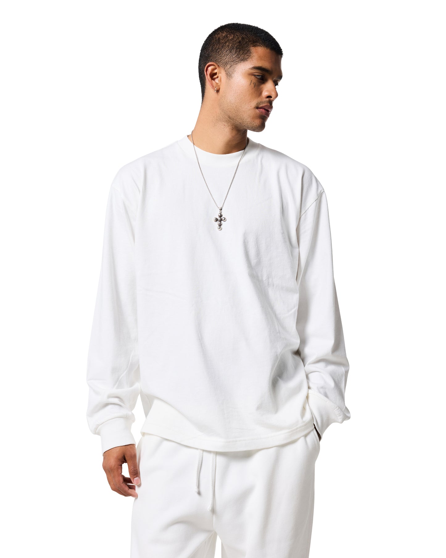 220GSM LONG SLEEVE T - PFD (Prepare For Dye)