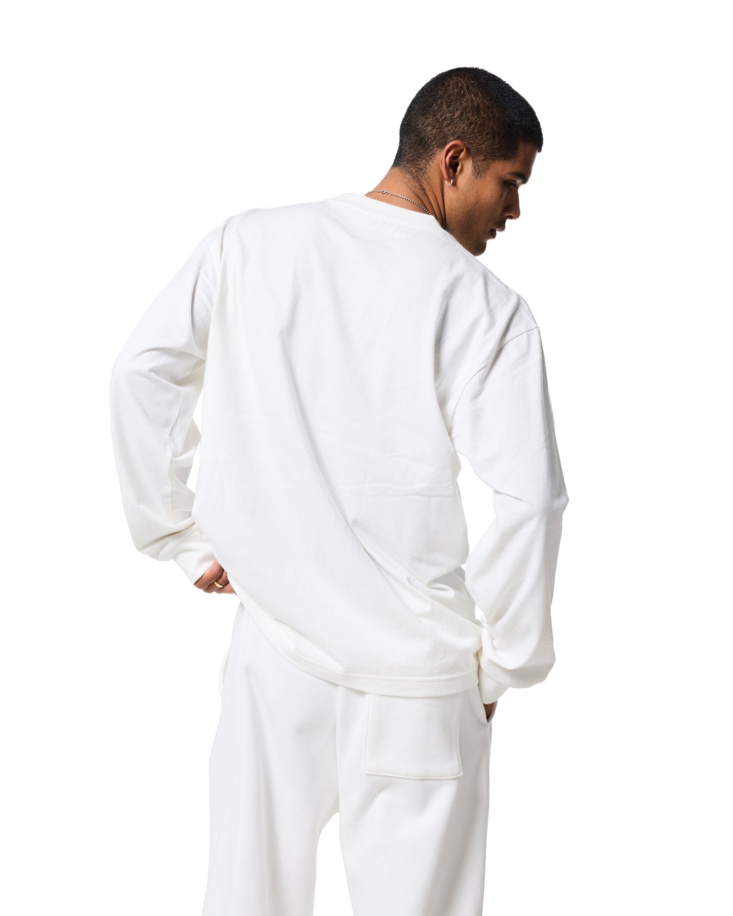 220GSM LONG SLEEVE T - PFD (Prepare For Dye)