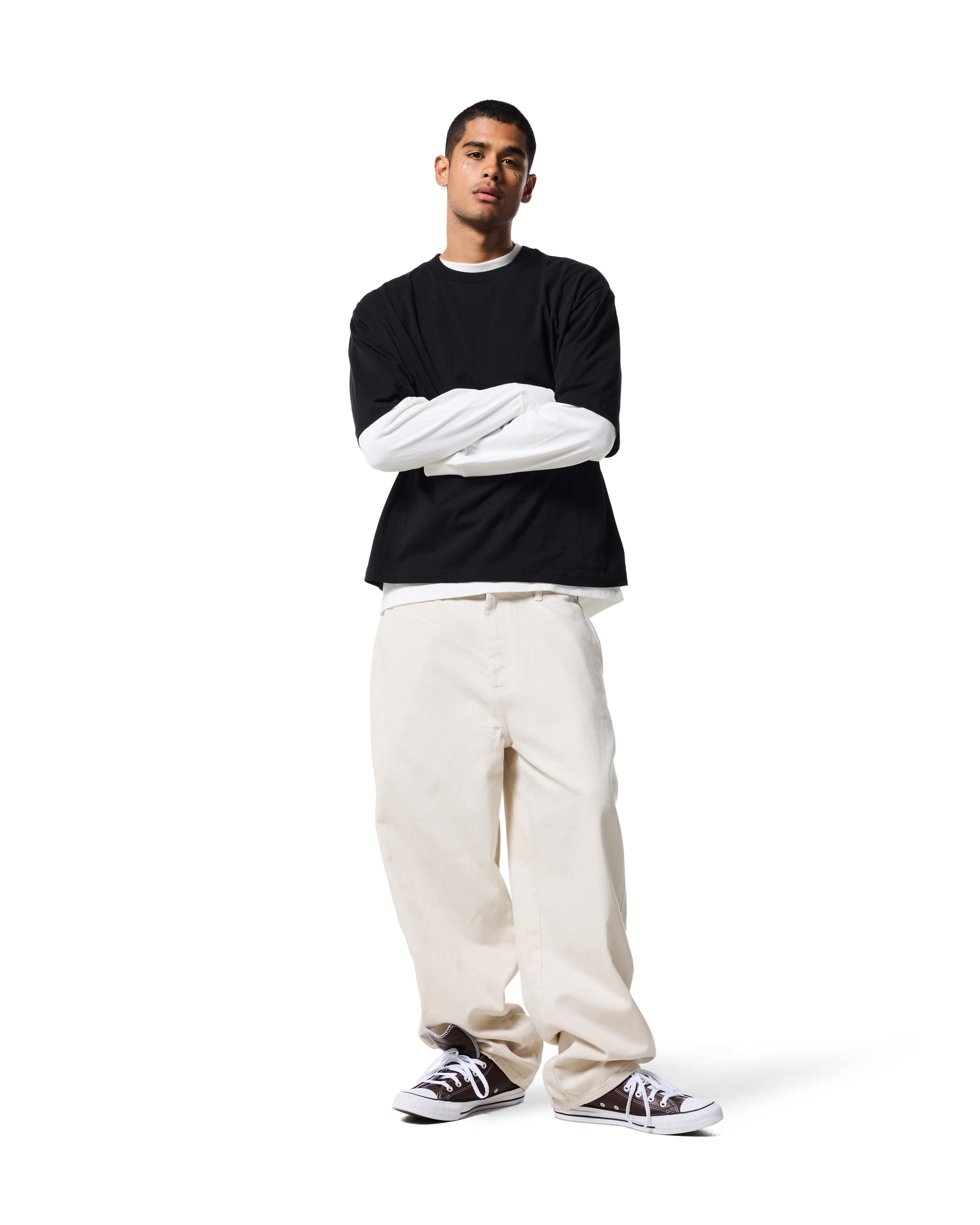230 BOXY TEE - JET BLACK