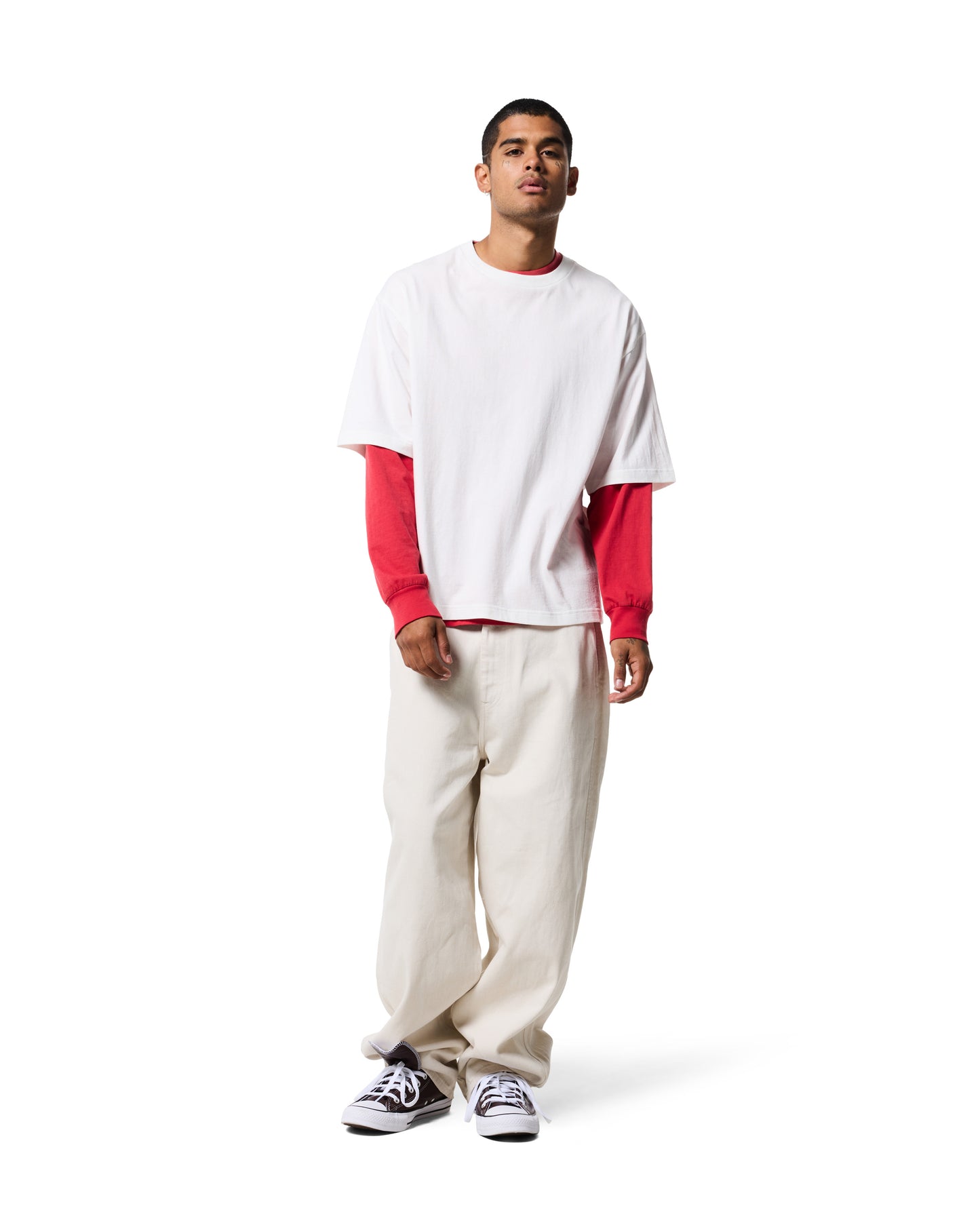 230GSM BOXY TEE - PFD (Prepared for Dye)