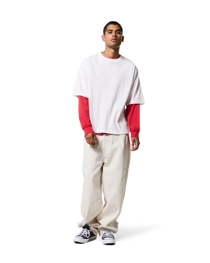 230GSM BOXY TEE - PFD (Prepared for Dye)