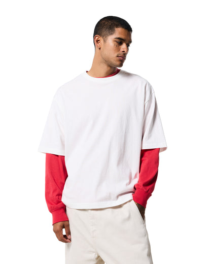 230GSM BOXY TEE - PFD (Prepared for Dye)