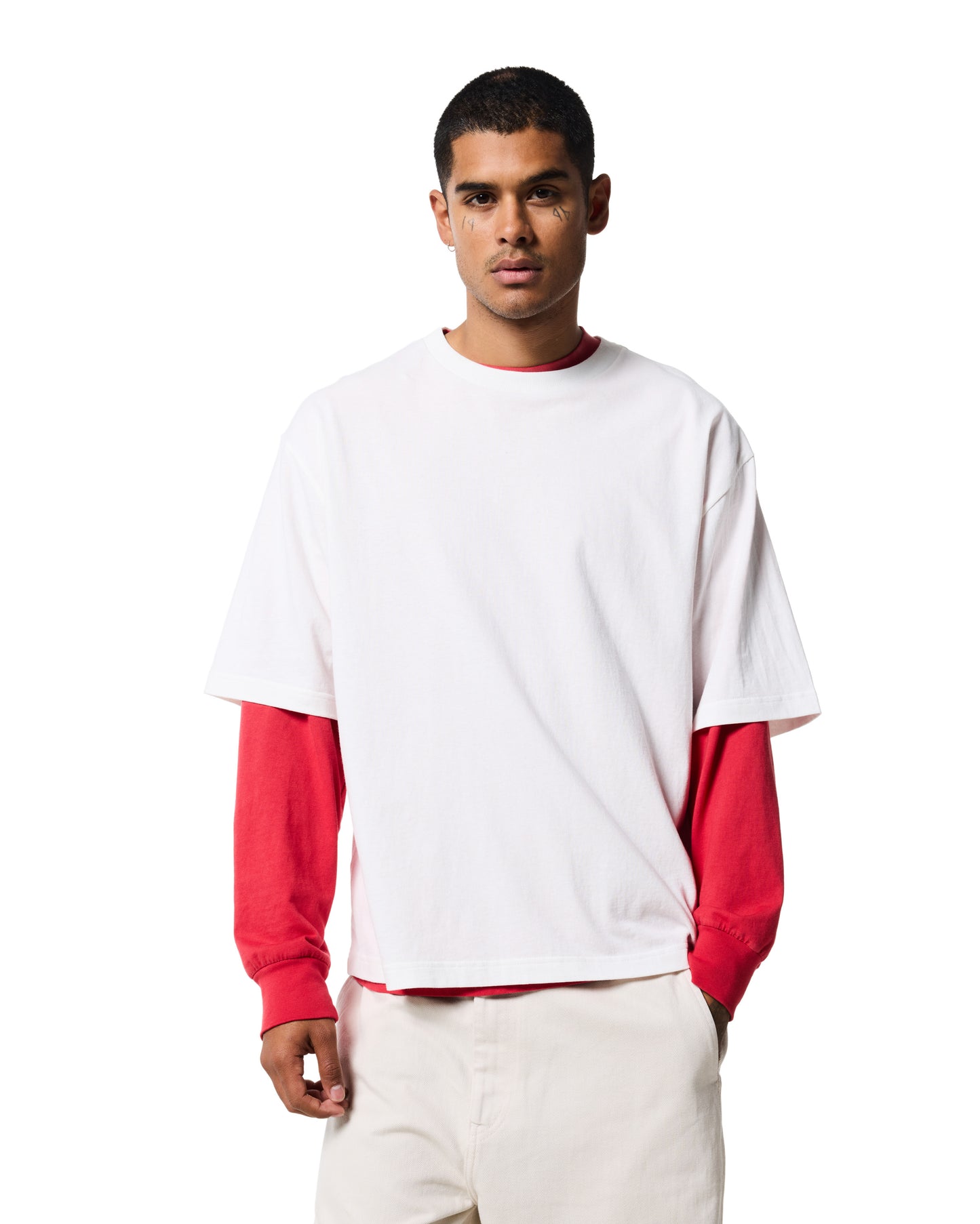 230GSM BOXY TEE - PFD (Prepared for Dye)