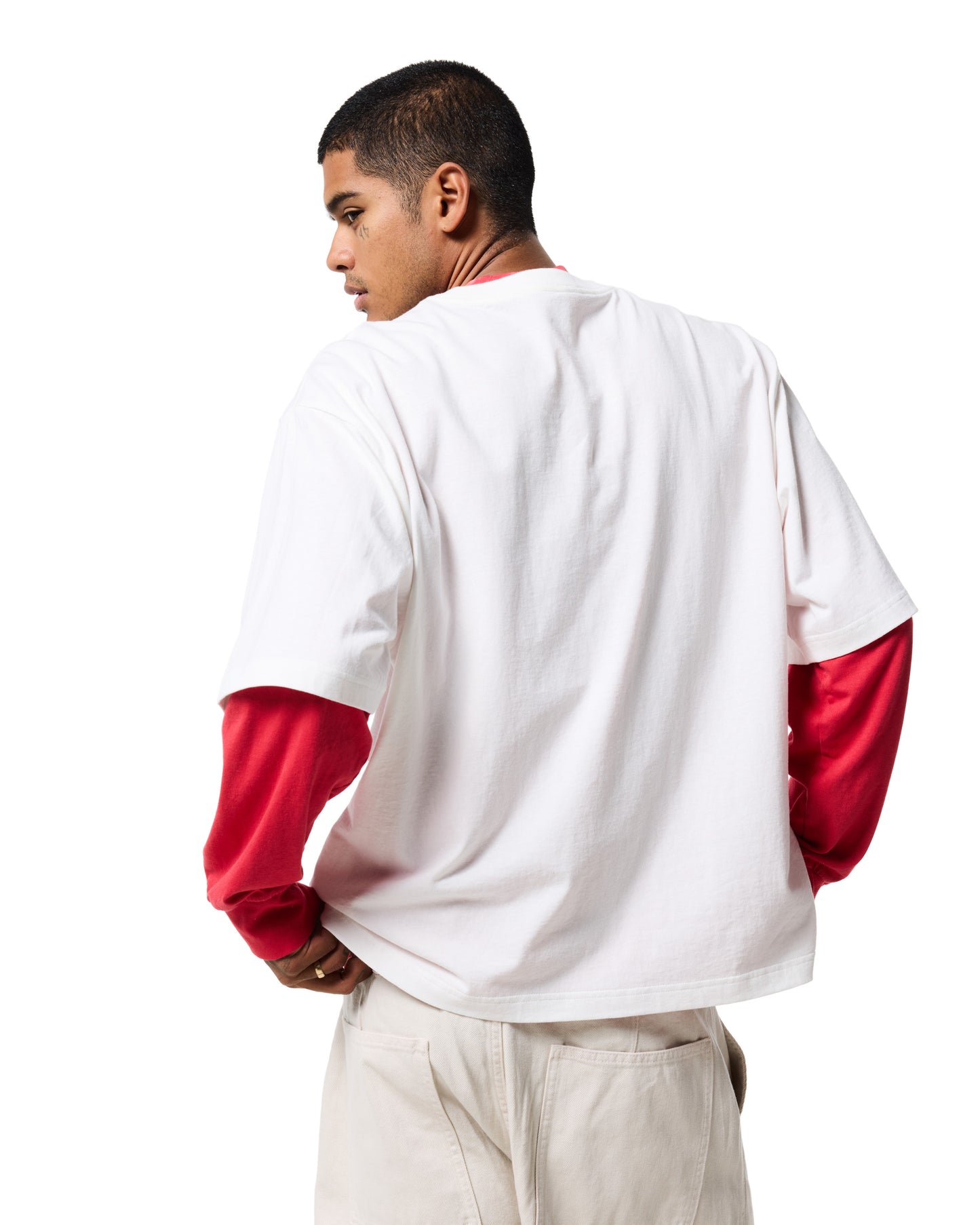 230GSM BOXY TEE - PFD (Prepared for Dye)