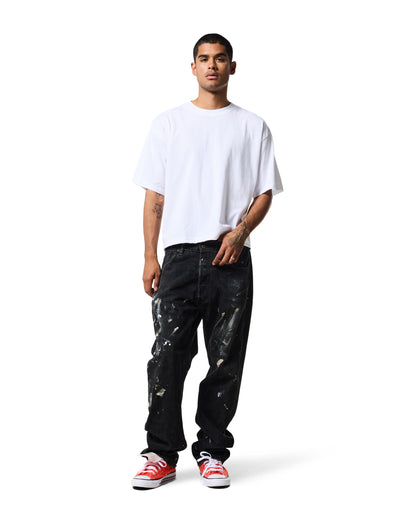 220GSM CROP TEE - WHITE