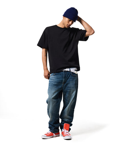 300 SUPER HEAVY TEE - JET BLACK