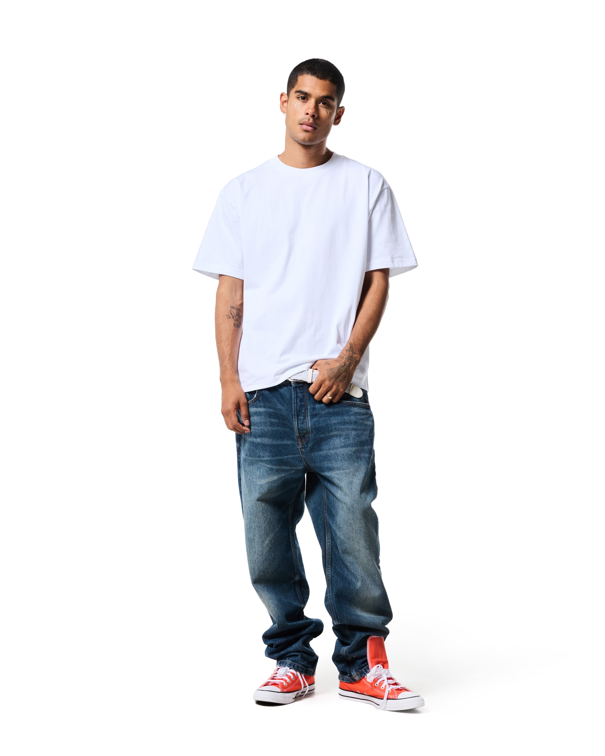 300 SUPER HEAVY TEE - OPTIC WHITE
