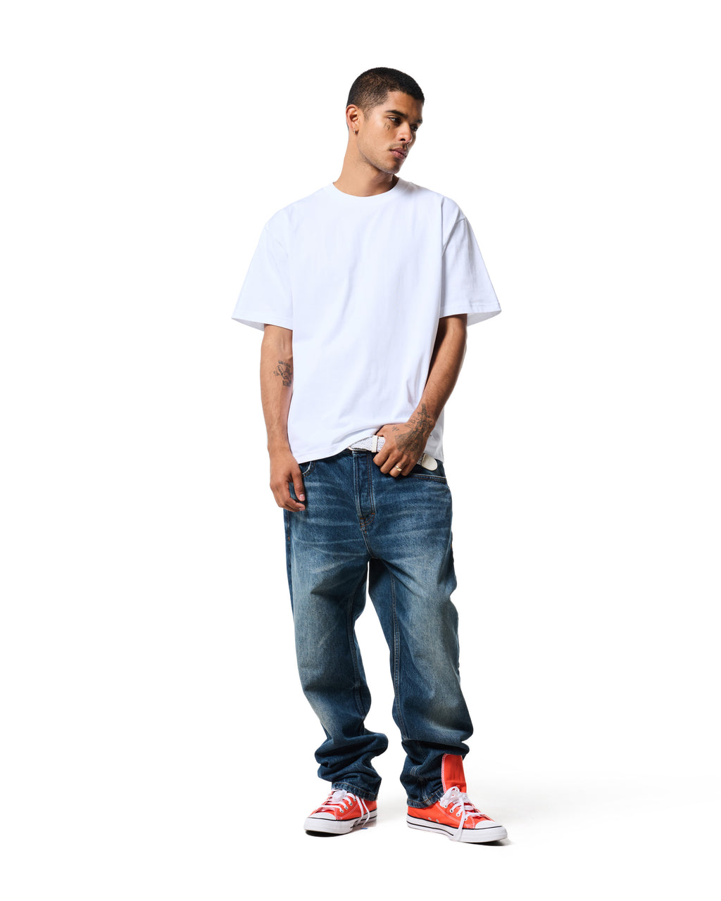 300 SUPER HEAVY TEE - OPTIC WHITE