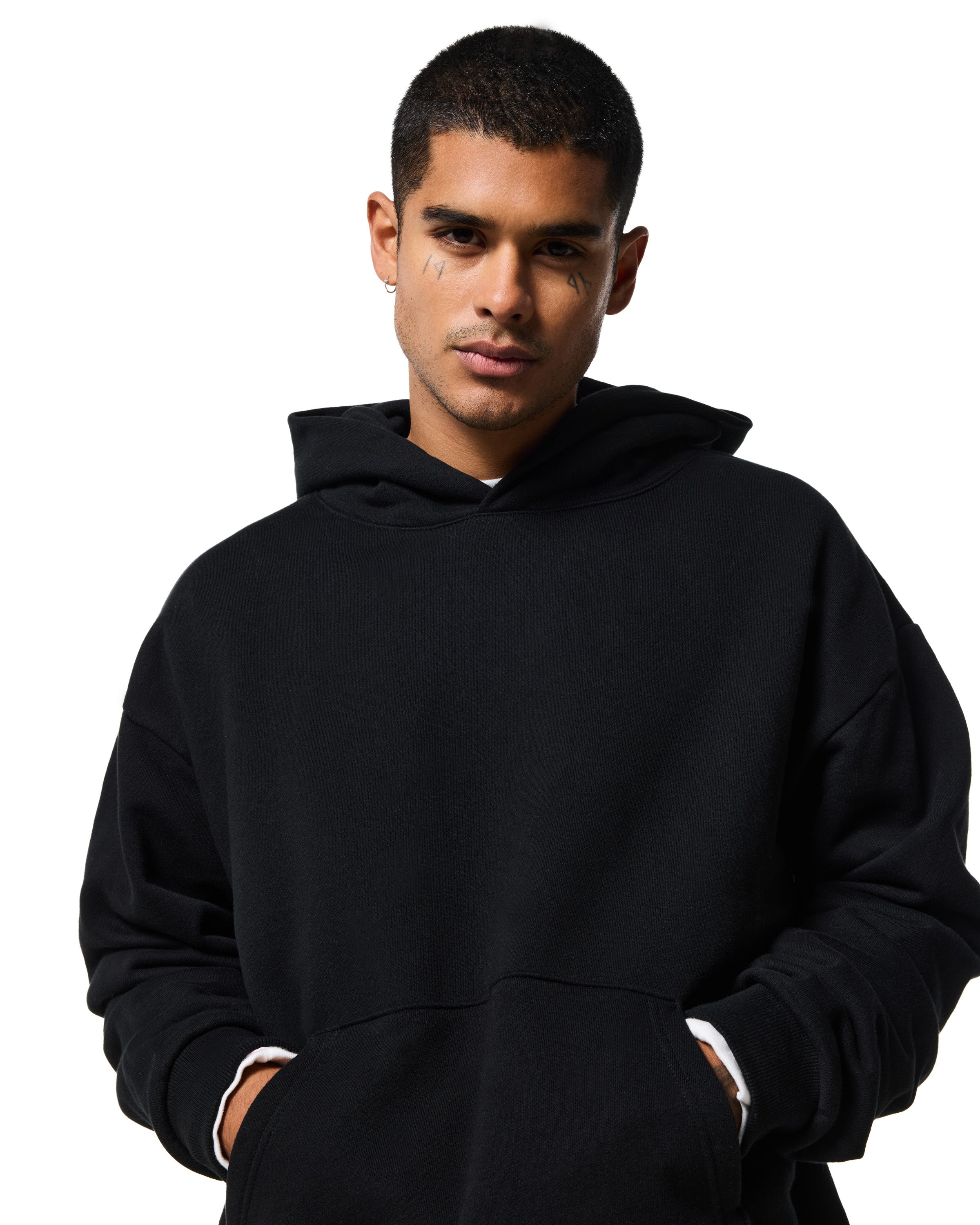 380 HOODIE - JET BLACK