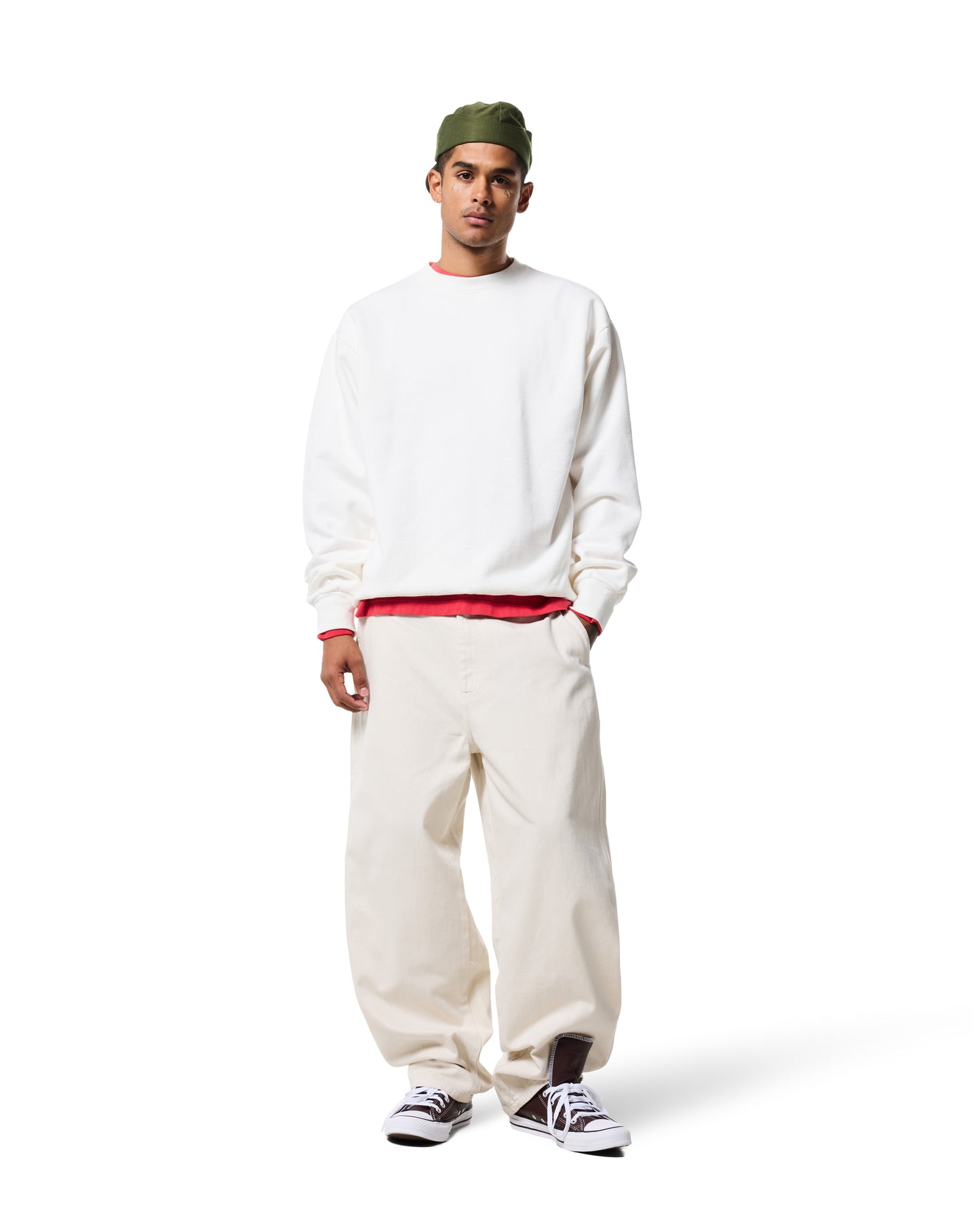 380GSM CREWNECK SWEATSHIRT- PFD (Prepared for Dye)