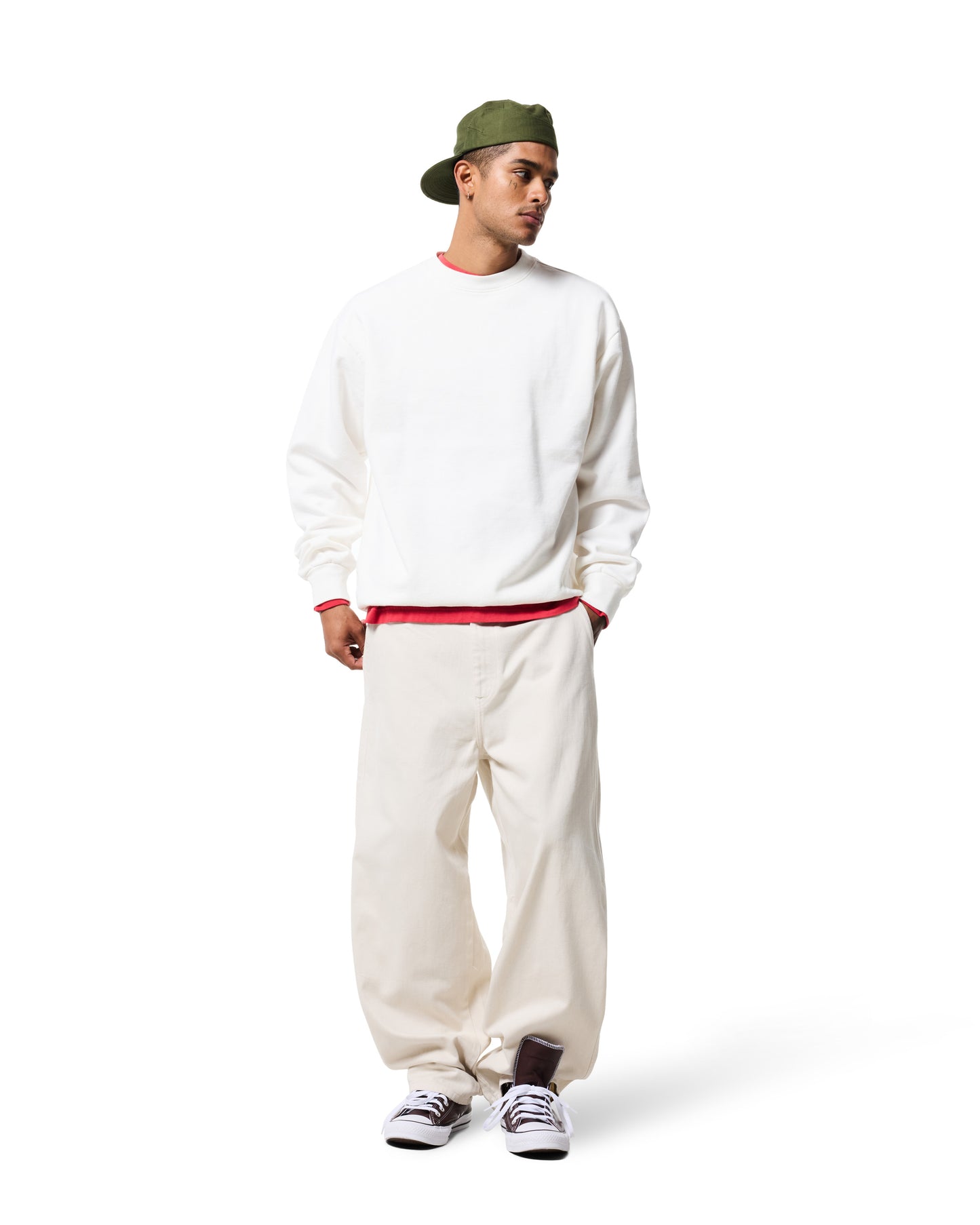 380GSM CREWNECK SWEATSHIRT- PFD (Prepared for Dye)