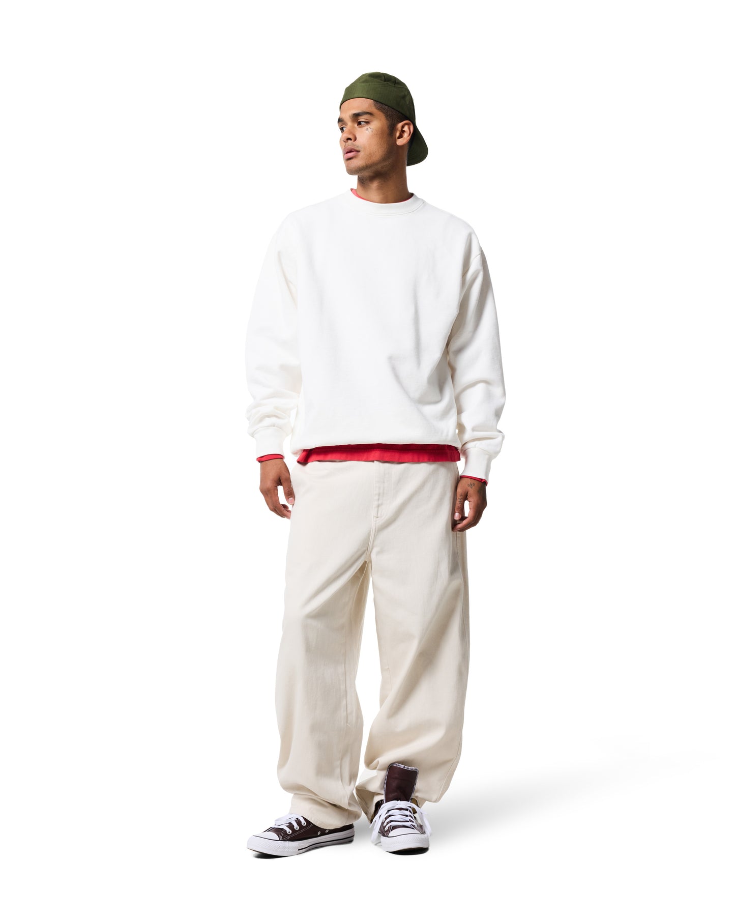 380GSM CREWNECK SWEATSHIRT- PFD (Prepared for Dye)