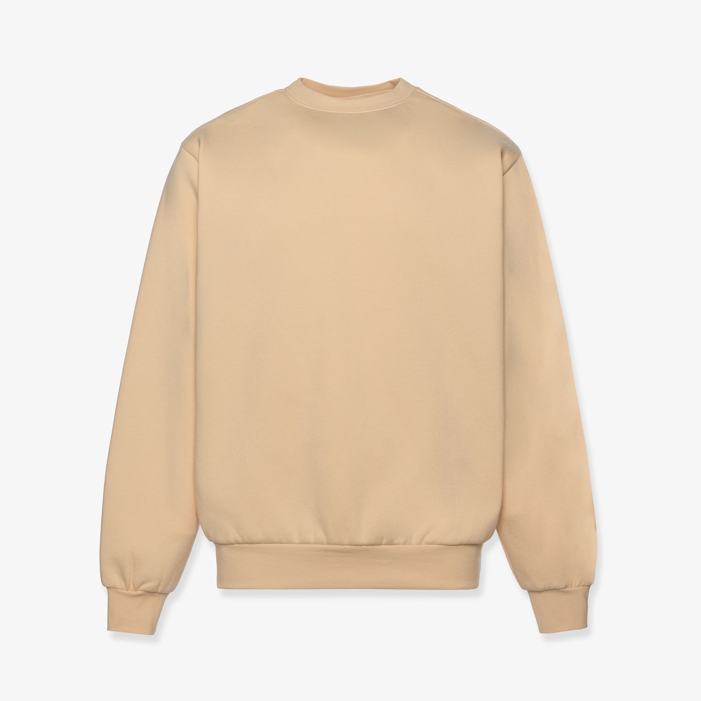 FLEECE CREWNECK 330GSM - CREAM