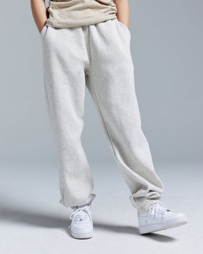 FLEECE SWEATPANT 380GSM - LIGHT HEATHER GREY