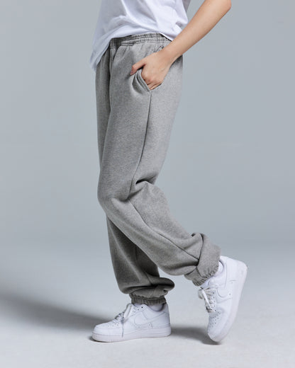 FLEECE SWEATPANT 380GSM - DARK HEATHER GREY