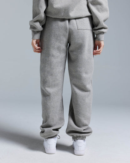 FLEECE SWEATPANT 380GSM - DARK HEATHER GREY