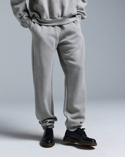 FLEECE SWEATPANT 380GSM - DARK HEATHER GREY