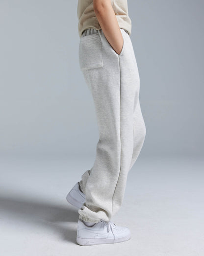 FLEECE SWEATPANT 380GSM - LIGHT HEATHER GREY