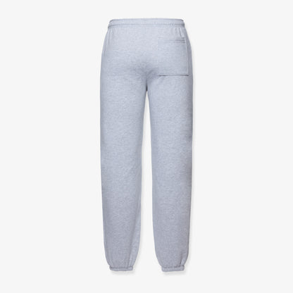 FLEECE SWEATPANT 330GSM - HEATHER WHITE