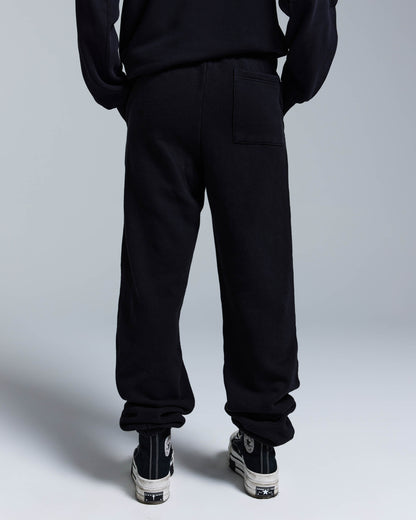 FLEECE SWEATPANT 470 GSM - Jet Black