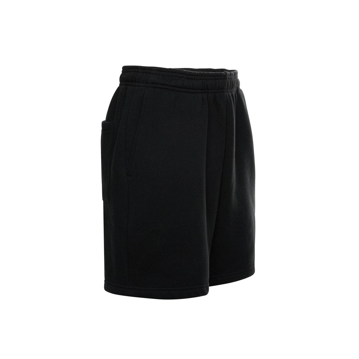 380 DRAWSTRING SWEATSHORTS - JET BLACK