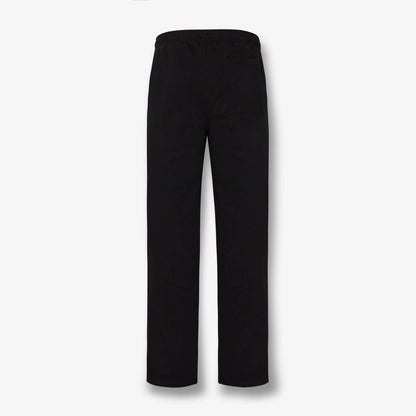 OPEN LEG FLEECE SWEATPANT 470GSM - JET BLACK