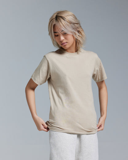 S/S TEE 220GSM - TAUPE