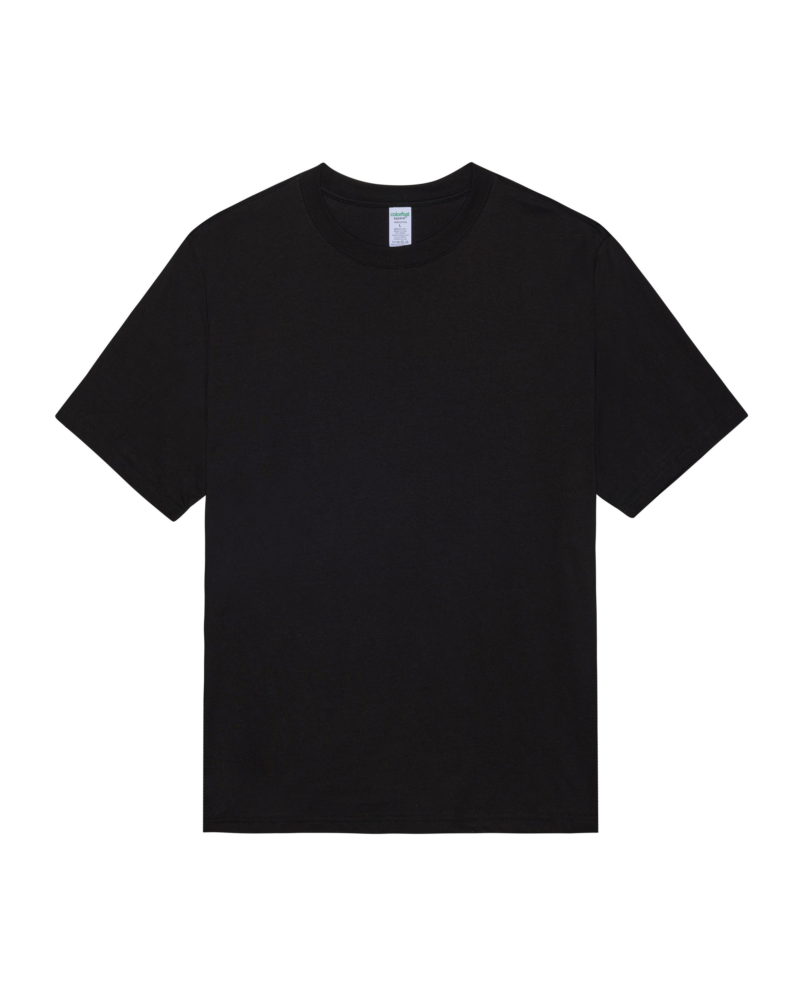 R JSELF PhotoPrintTee Tシャツ ブラック 185 MERCH TEE - JET BLACK – Colorfast Shop