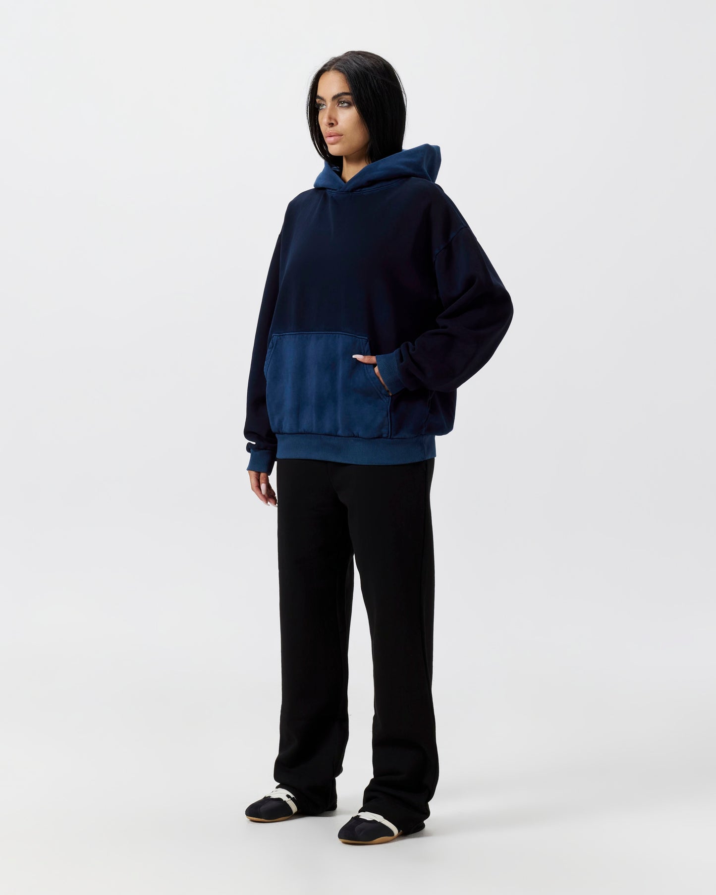 Navy Velvet Wash