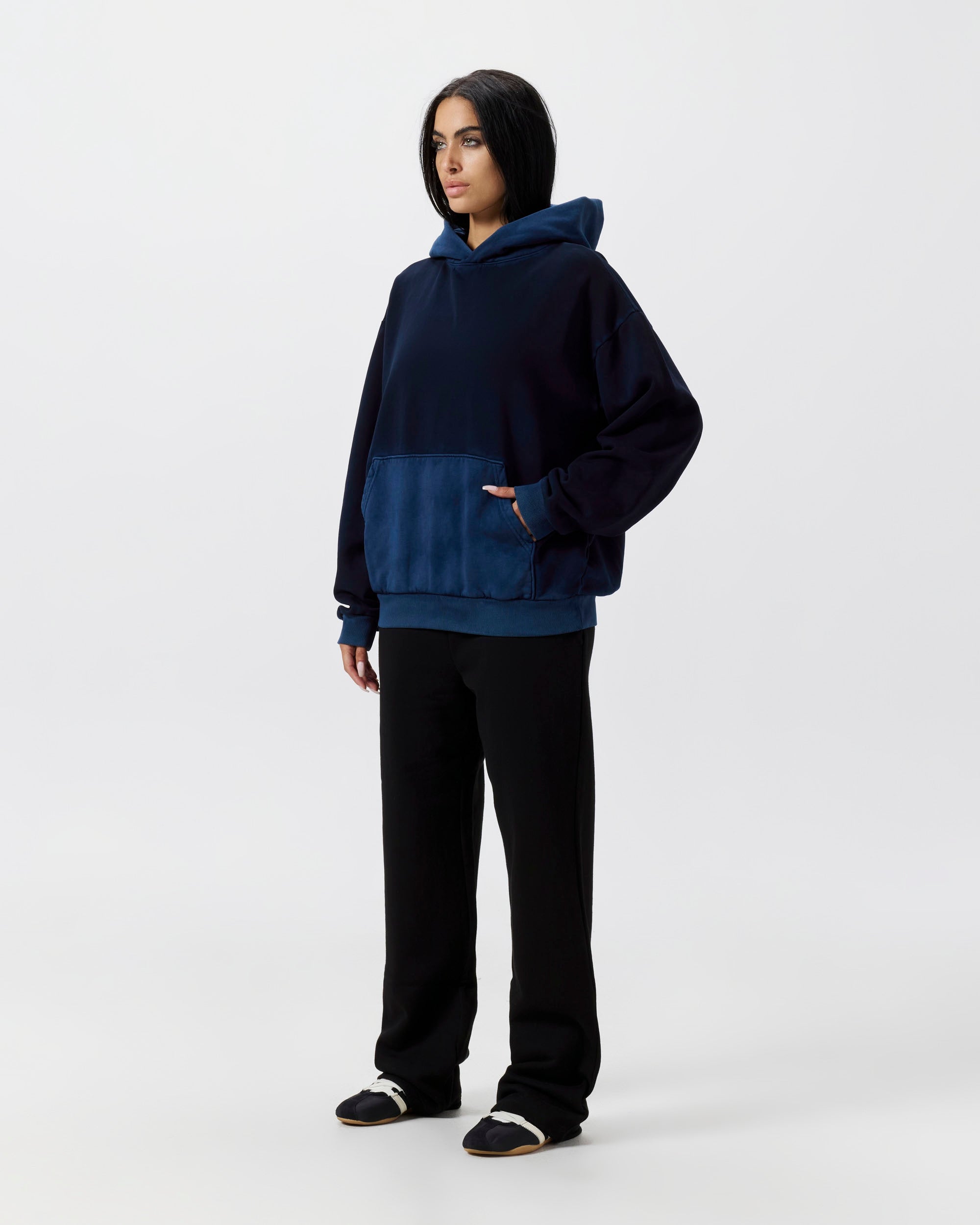 Navy Velvet Wash